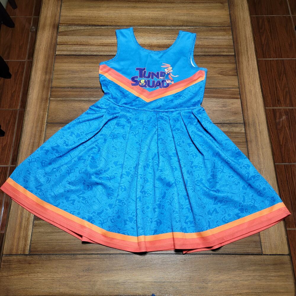 Space Jam Girls Dress "Tune Squad" - Size XL (14-16)